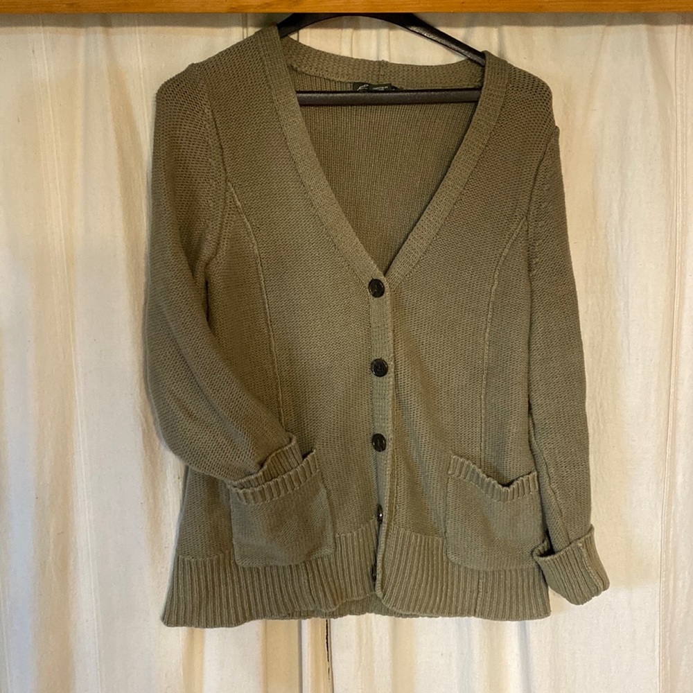 Vintage Eddie Bauer Grandpa Cardigan